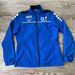 Mizuno Full Zip Windbreaker Jacket Women S Japan Engineered Israel National Team